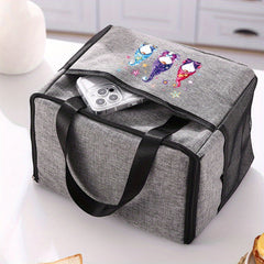 Whimsical Gnome Insulated Lunch Box Bag