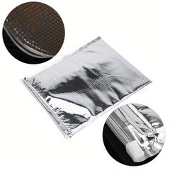 5 Pack Aluminum Foil Food Storage Bags Insulated Cooler Pouches for Picnics