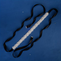 Rhinestone Bridal Belt Wedding Dress Waist Accessory