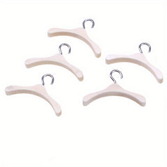 Mini Pocket Furniture Models Wooden Hangers Doll House Accessories