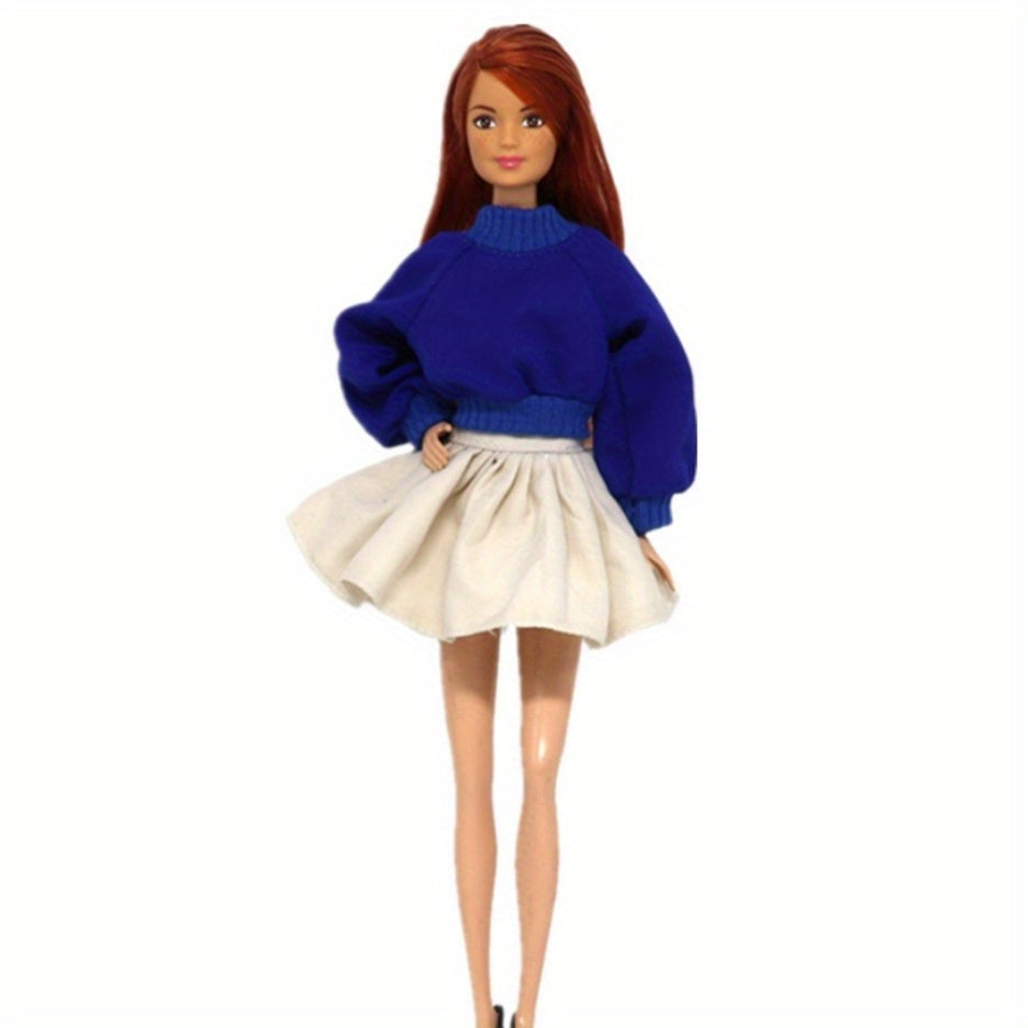 Assorted Doll Outfits for 11 Inch Dolls - Variety Pack for Dress Up Play