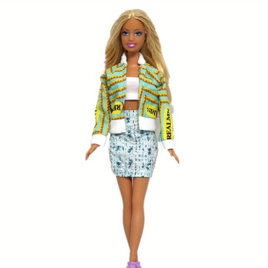 Assorted Doll Outfits for 11 Inch Dolls - Variety Pack for Dress Up Play