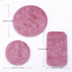 Plush Carpet Doll Set for Home Decoration DIY Furniture Scene