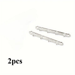 2pcs Mini Dollhouse Steel Hangers for Toy Houses Bathrooms Rooms Clothing Stores