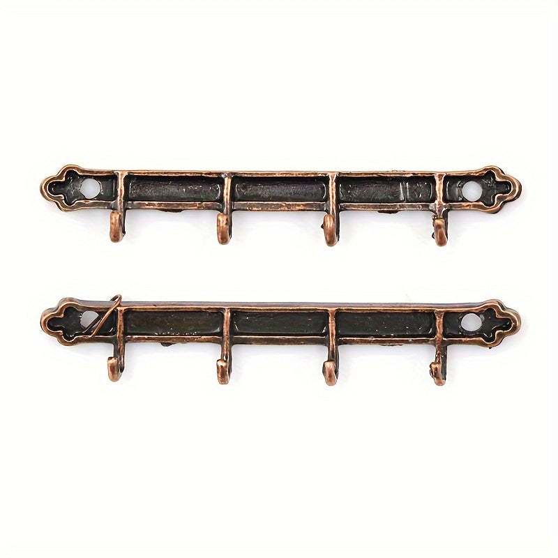2pcs Mini Dollhouse Steel Hangers for Toy Houses Bathrooms Rooms Clothing Stores