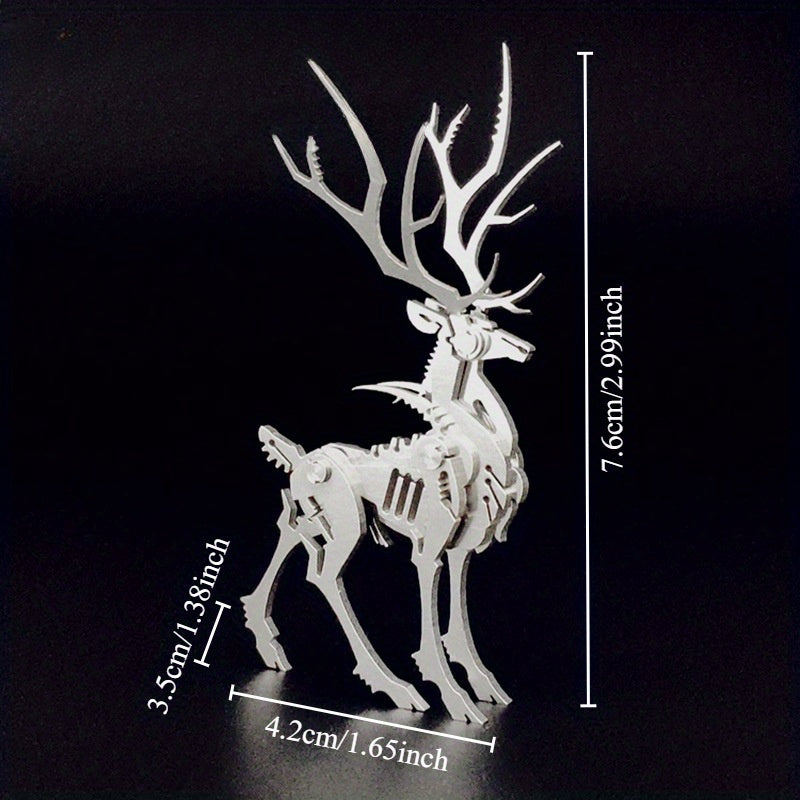 3D Golden Puzzle Little Dream Mule Model DIY Toy