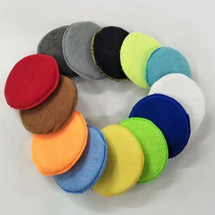 3pcs Car Polishing Waxing Sponges, Professional Detailing Finish