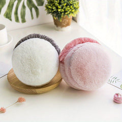 Cozy Knit Fleece Earmuffs for Women - Winter Ear Warmers