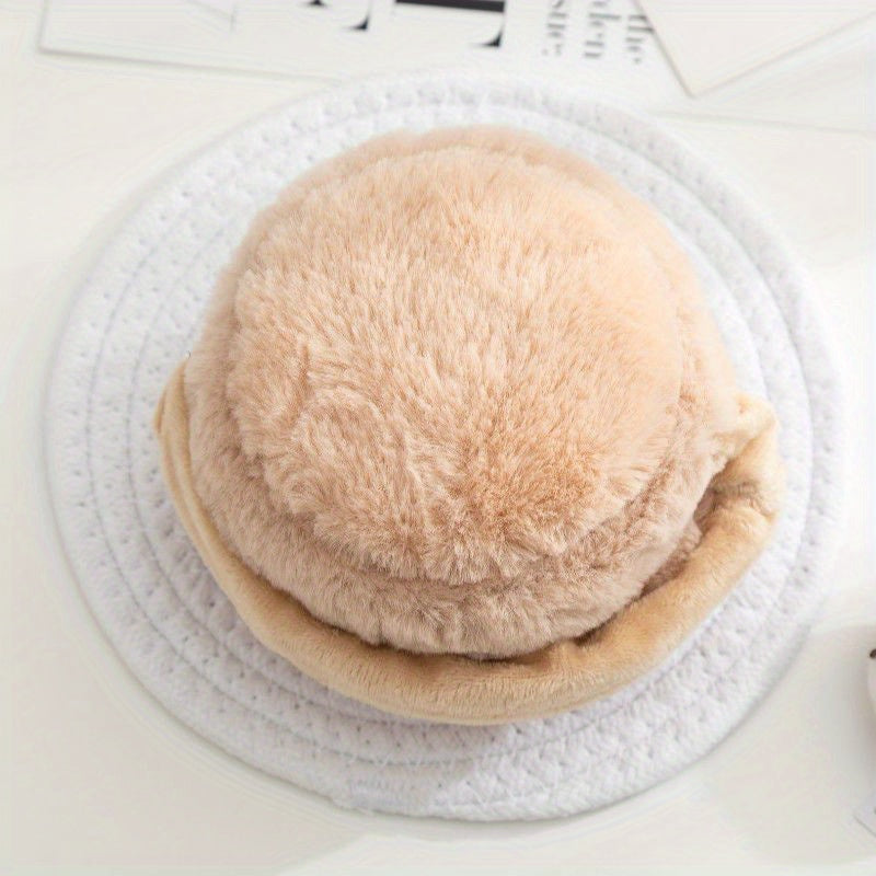 Cozy Knit Fleece Earmuffs for Women - Winter Ear Warmers