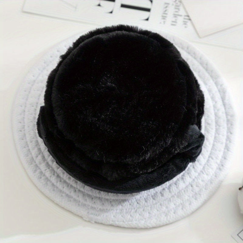 Cozy Knit Fleece Earmuffs for Women - Winter Ear Warmers