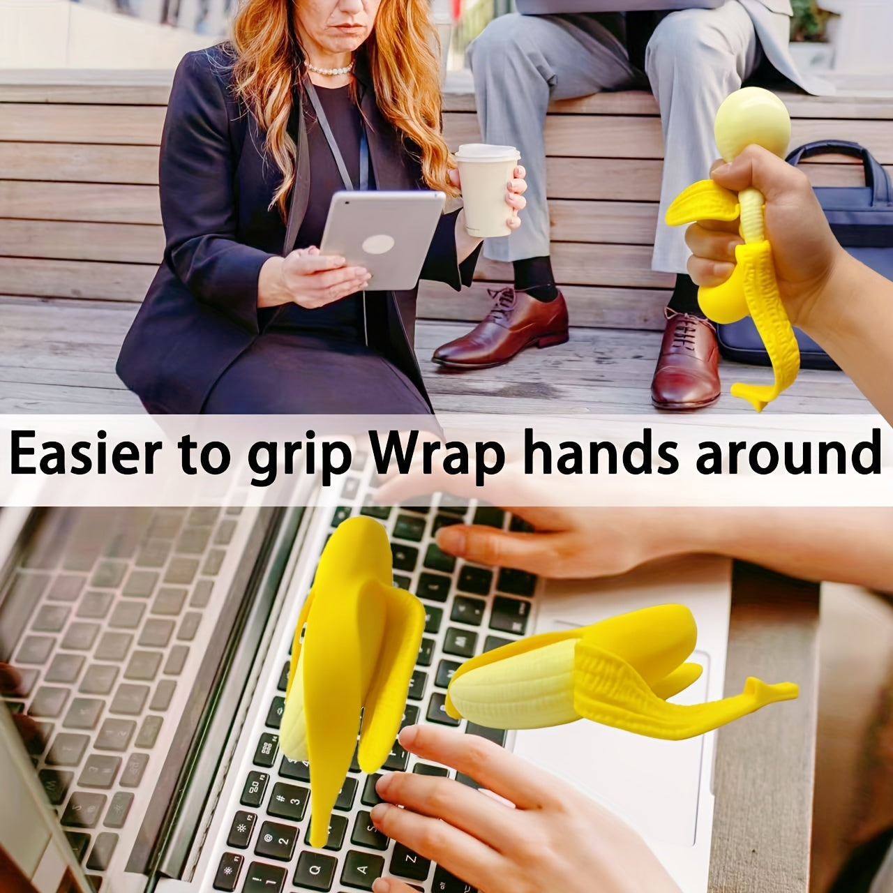 Funny Banana Squeeze Toy - Perfect for Birthdays & Parties