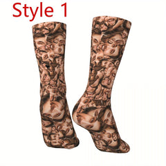 Custom Pet Photo Socks - Funny Gift for Men & Women