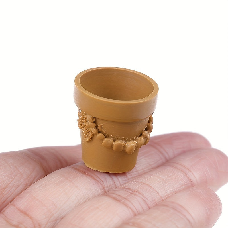7pcs Bonsai Flower Pot Set Fairy Garden Decor
