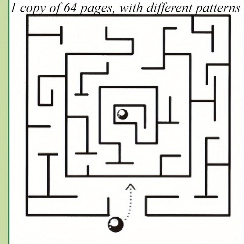 Brain Boosting Maze Training Book for Kids