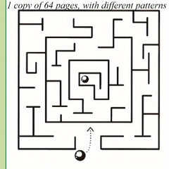 Brain Boosting Maze Training Book for Kids