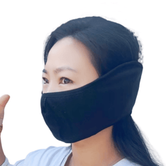 Winter Face Mask with Ear Warmers Windproof Breathable