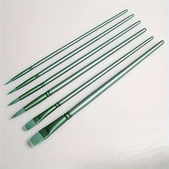 6-Piece Painting Brush Set for DIY Acrylic & Watercolor Painting