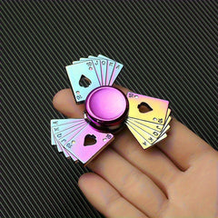 Colorful Alloy Fingertip Gyroscope Decompression Toy