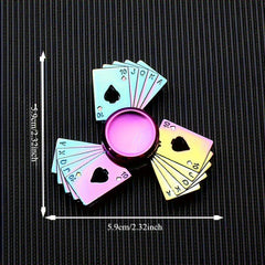 Colorful Alloy Fingertip Gyroscope Decompression Toy
