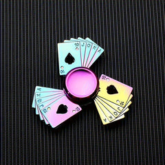 Colorful Alloy Fingertip Gyroscope Decompression Toy