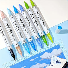 GUANNA 30 60 84 Art Supplies Mark Pen Double Headed Fabric T shirt Mark Pen