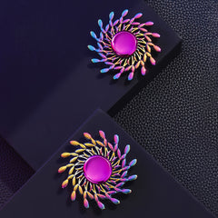 Metal Fidget Spinner for Adults Relaxation, Mixed Colors