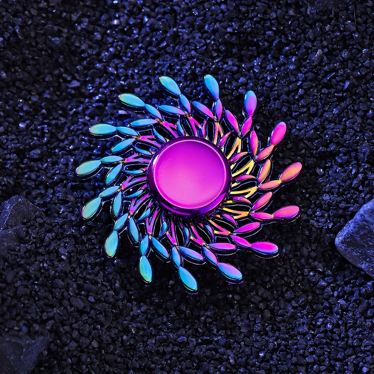 Metal Fidget Spinner for Adults Relaxation, Mixed Colors
