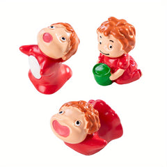 3pcs Goldfish Sister Mermaid Micro Landscape Decoration DIY Resin Accessories