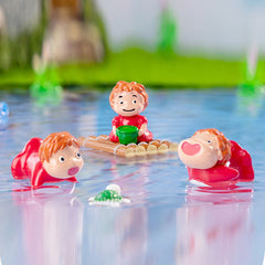 3pcs Goldfish Sister Mermaid Micro Landscape Decoration DIY Resin Accessories