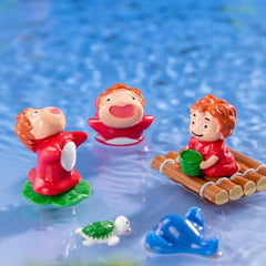 3pcs Goldfish Sister Mermaid Micro Landscape Decoration DIY Resin Accessories