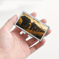 Compact 7 Compartment Pill Organizer Moisture Proof Box