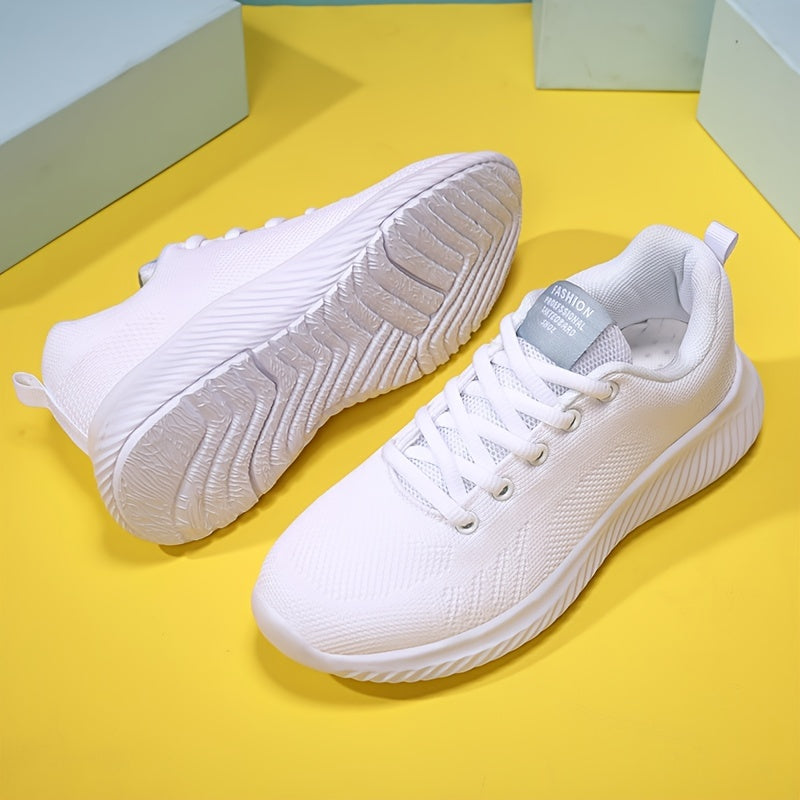 Women's Breathable Knit Sports Shoes Lightweight Running Athletic Sneakers