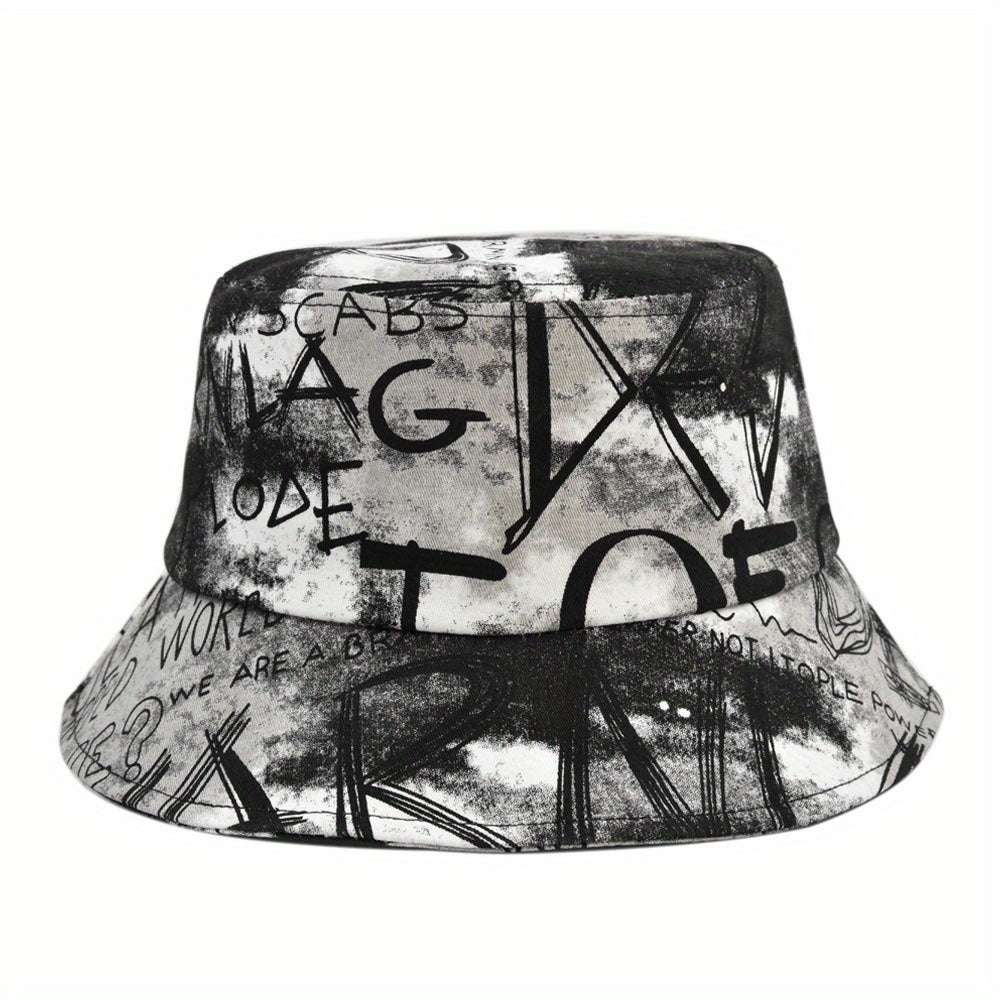 Graffiti Basin Hat Sun Hat Casual Unisex Bucket Hat