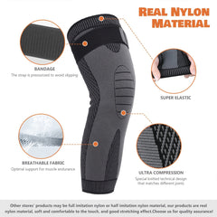 Latex Elastic Knee Pad for Fitness & Sports