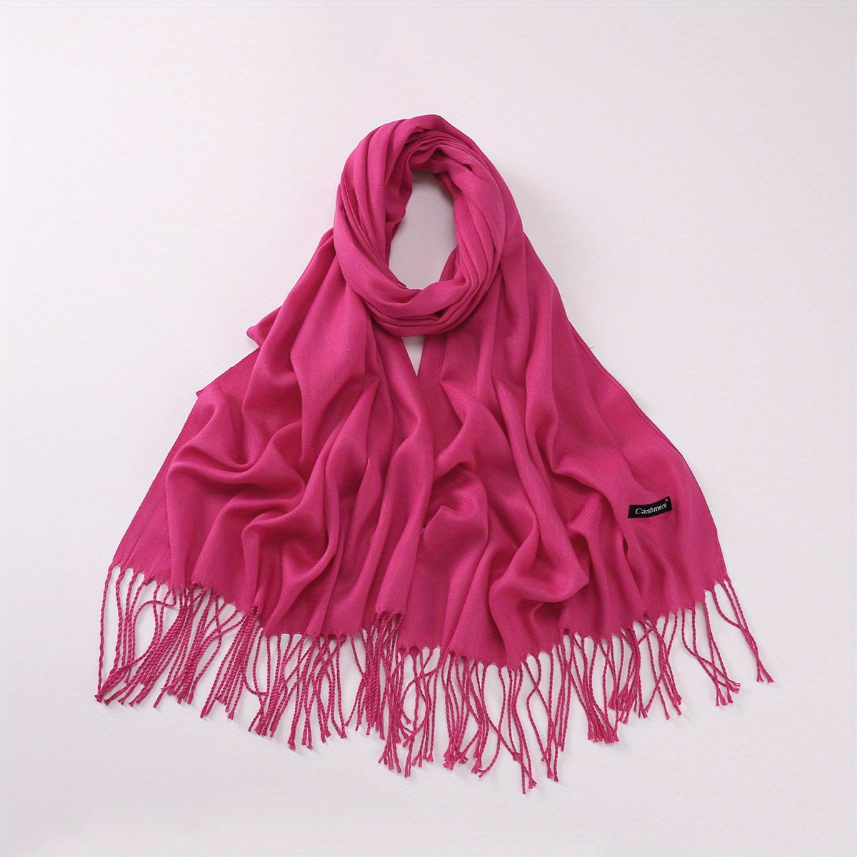 Cashmere Warm Shawl Tassel Long Scarf