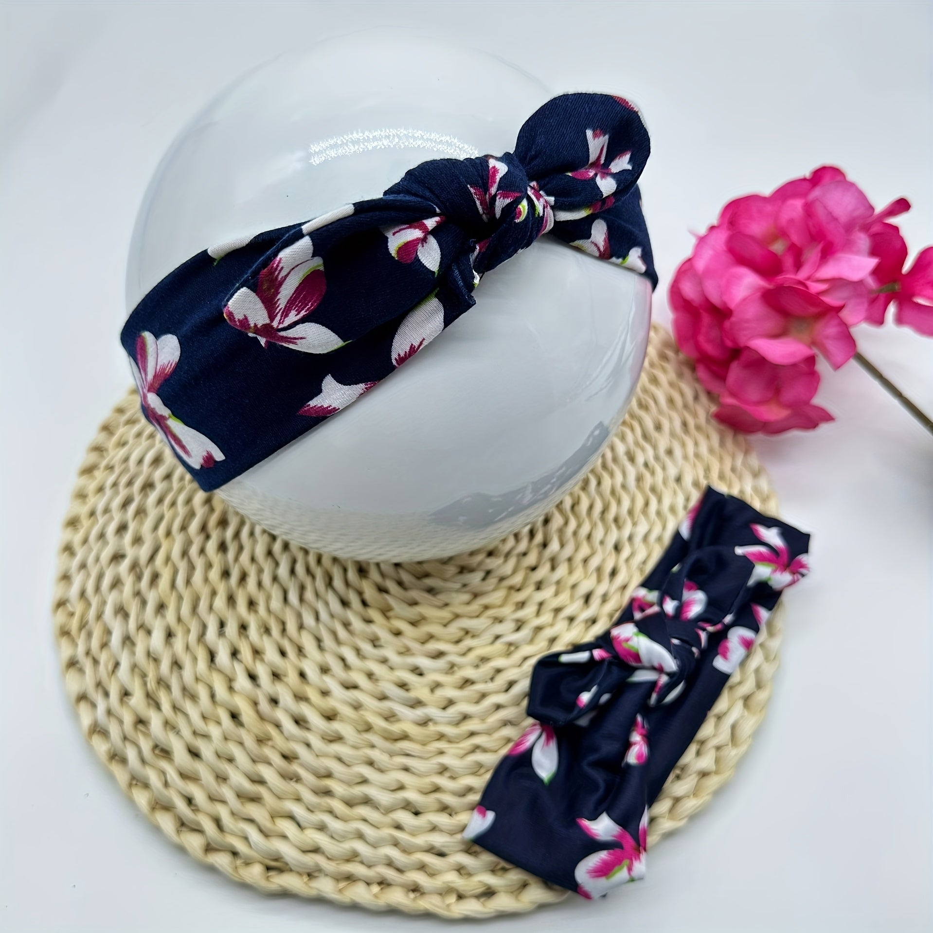 2pcs Floral Hair Band Headband Hair Accessories For Festivals