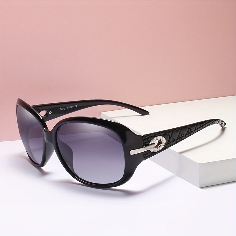 WIMN Polarized Retro Big Frame Sunglasses 7214