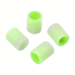 4 Packs Car Tire Luminous Valve Cap Small Valve Cap