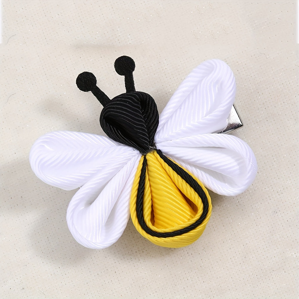 Bee Shaped Hair Clips for Baby Girls - Bee Hair Accessories