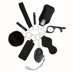 10pcs Personal Alarm Key Chain Bottle Opener Set