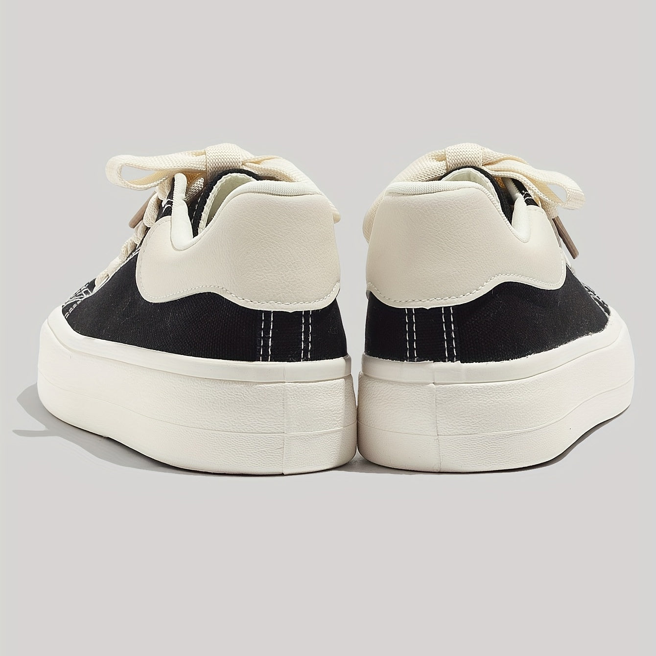 Women's Platform Canvas Low Top Sneakers