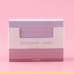 150pcs Detachable Message Paper Notebook Index Card Set School Supplies