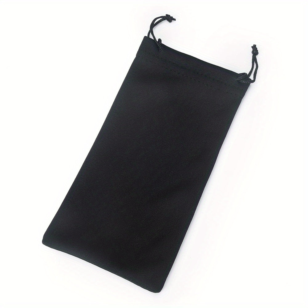 10pcs Drawstring Pouches for Sunglasses and Jewelry Displays