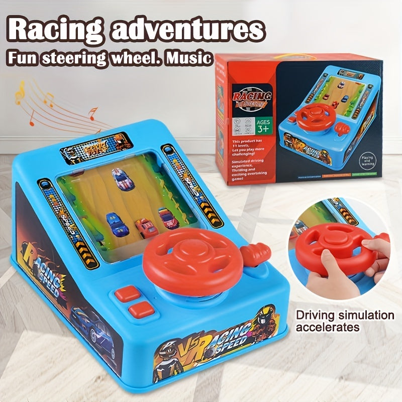 Kids Steering Wheel Racing Simulation Console