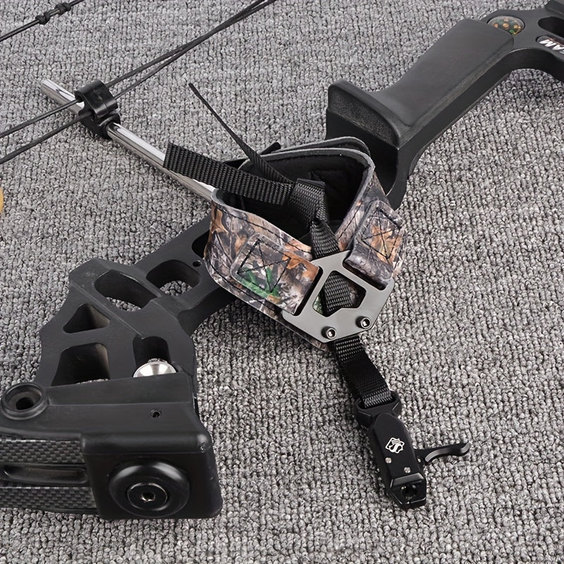 Adjustable Wrist Strap Compound Bow Release Aid