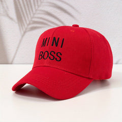 Kids Embroidered Small Baseball Cap Sunshade - Summer