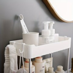 Bathroom Toilet Storage Rack Cosmetics Storage Three Layer