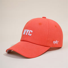 Men's Letter Embroidered Baseball Cap