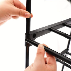 2-Layer Shoes Storage Rack Floor Standing Organizer Shelf