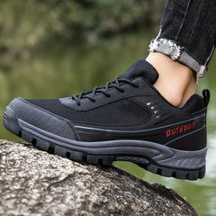 Unisex Lace Hiking Shoes Non Slip Thermal Outdoor Trekking Shoes